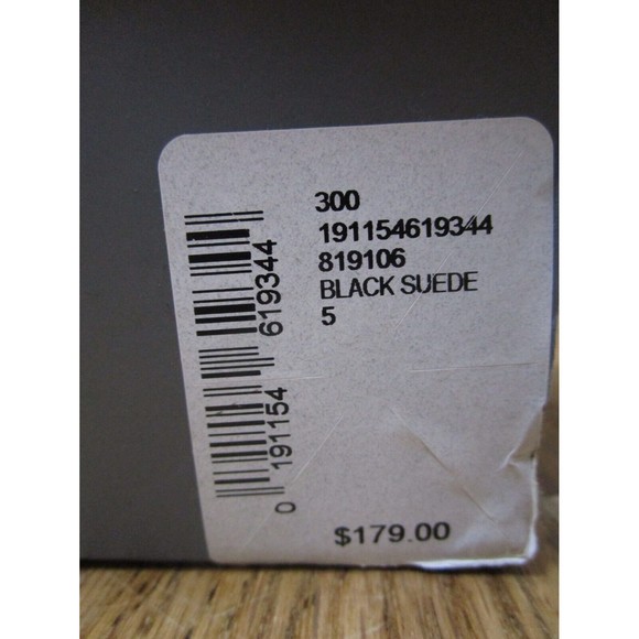 NIB Womens Lord and Taylor Harlyn boot black Fabric/Suede Comb size 5 - Picture 15 of 16